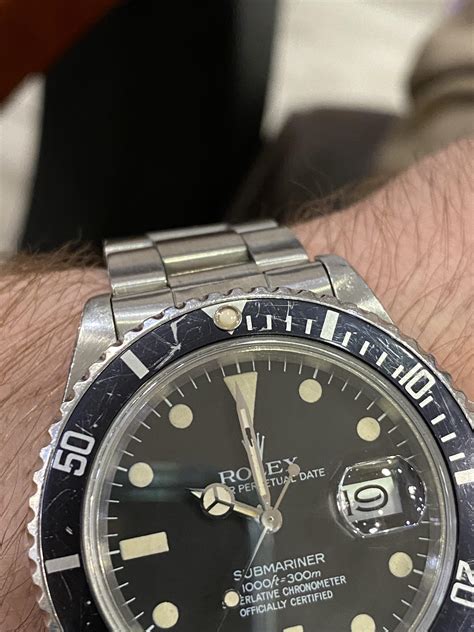 rolex lume repair